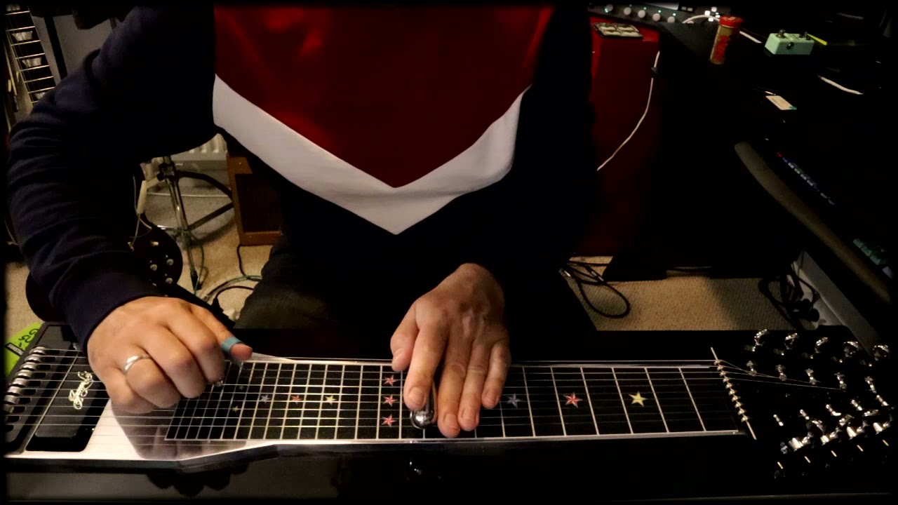 Pedal Steel Guitar for beginners (PART 2) - dom 7 - major 7 - diminished - minor chords and licks