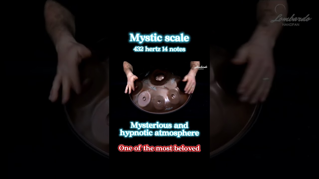 Mystic scale! One of the most beloved😊🎶 #HandpanMusic #handpan 432hertz