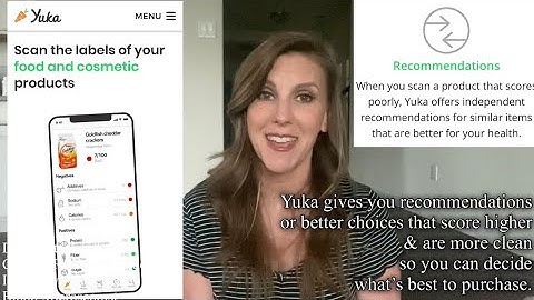 Yuka Food Scanning App.  How to make reading ingredients easier!