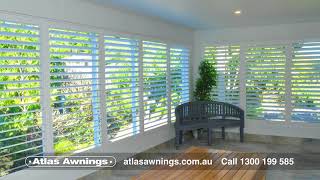 Atlas Awnings Ballina Showroom Range