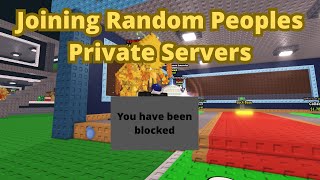 Joining Random Peoples Private Servers in Steal a Brainrot Roblox
