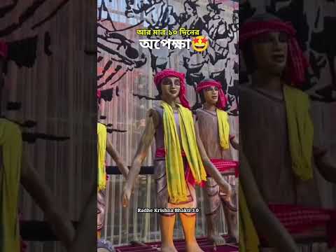 আর মাত্র ১০ দিনের অপেক্ষা 🤩 Durga Puja Status #shorts #puja #viral #durgapuja #maadurga