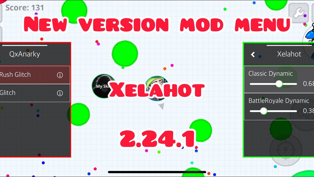 XELAHOT MACRO AND ZOOM TUTORIAL - NEW MOD - NO JAILBREAK - NEW VERSION  2.26.0 - AGAR.IO MOBILE 