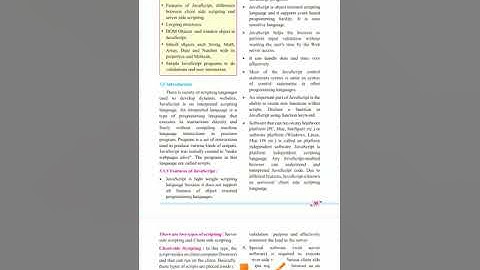 12th Std- chapter 3 advanced Javascript, introduction, features