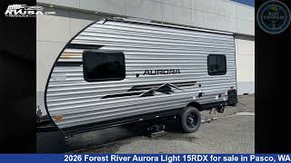 Spectacular 2026 Forest River Aurora Light Travel Trailer RV For Sale in Pasco, WA | RVUSA.com