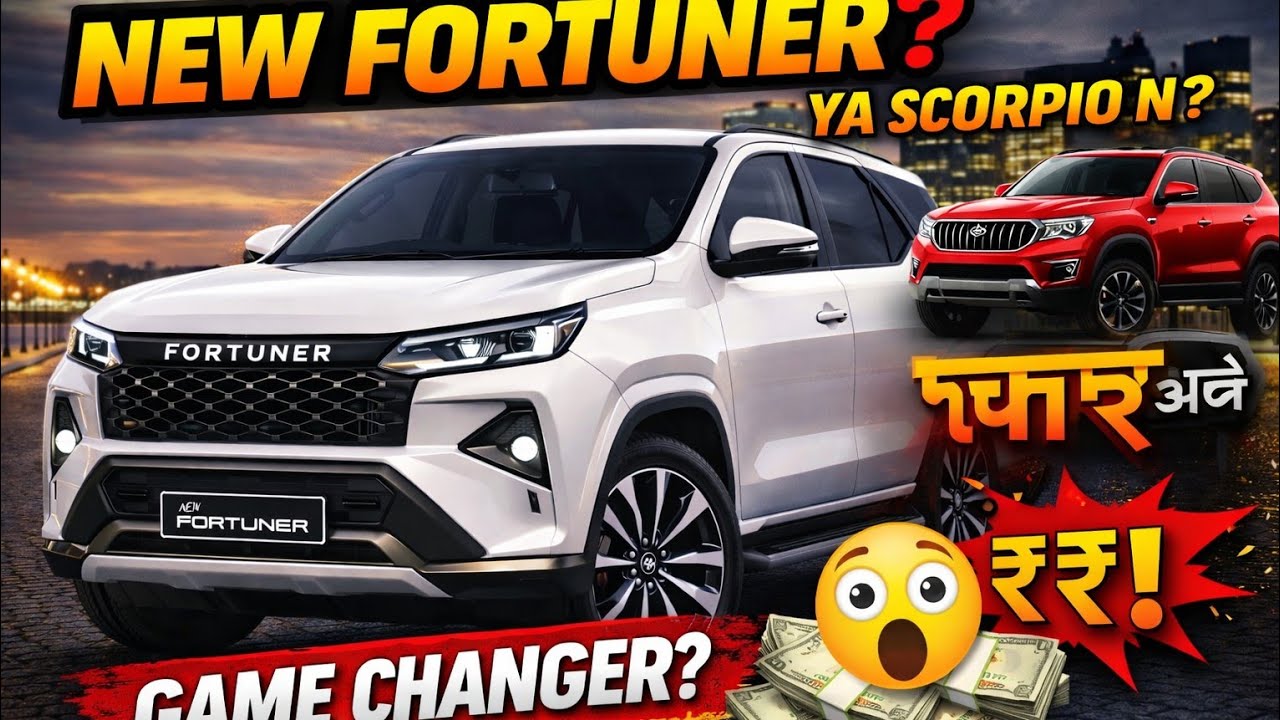 New Gen Fortuner 2026 Spotted 😱 Thailand Testing | Big Changes Coming! #fortuner2026 