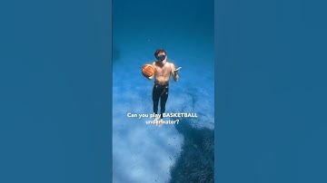 Deep dunks with #Insta360AcePro2 🏀💦 #Insta360 #underwater #diving #shorts #funny #tricks