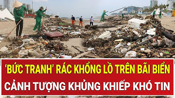 Sốc với ‘bức tranh’ rác khổng lồ trên bãi biển TP.HCM: Cảnh tượng khủng khiếp khó tin