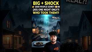 2,000 people disappeared in one night?! 😱 Canada's worst mystery! 👽