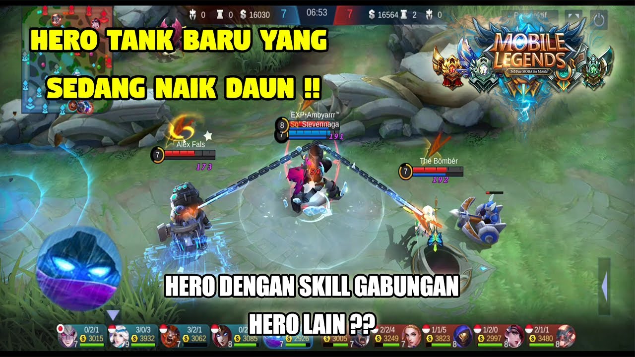 HERO ATLAS MOBILE LEGENDS !! BUILD, SPELL, SKILL COMBO, TIPS & TRIK  - MOBILE LEGENDS INDONESIA
