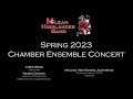 Spring 2023 MHS Chamber Ensemble Concert - May 4, 2023