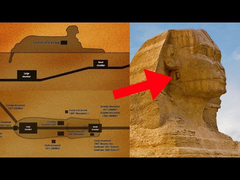 Wissenschaftler waren schockiert, als sie diese geheimen versteckten Kammern in der Sphinx fanden!