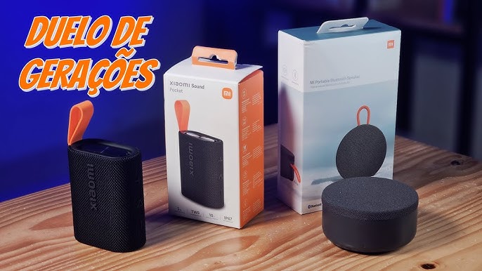 Xiaomi SOUND POCKET vs Xiaomi Mi PORTABLE SPEAKER- Qual é Melhor ...