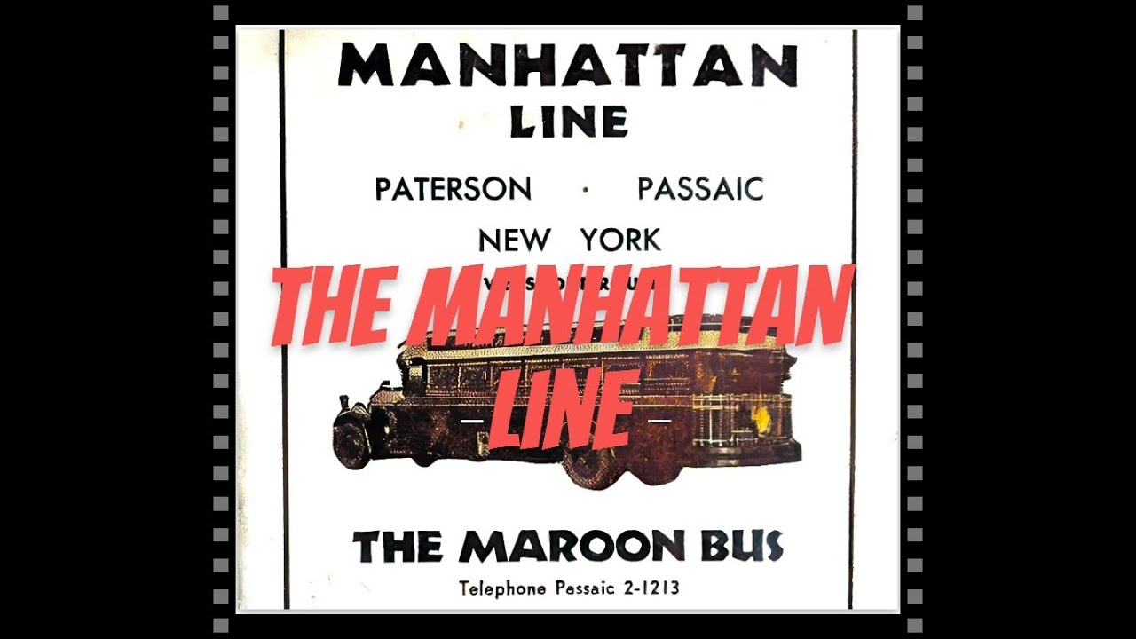 The Manhattan Transit Company 1941. Clifton, New Jersey. Photographs