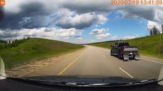 Highway 63 Dashcam Timelapse (Grassland to Fort McMurray in 4 minutes!)