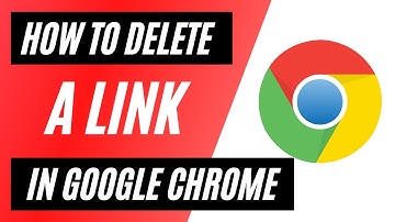 How To Delete a Link In Google Chrome