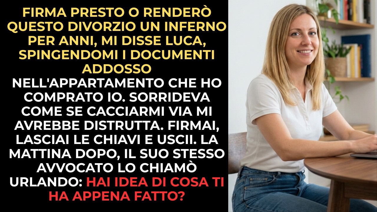 Mio Marito Mi Ha Obbligata a Firmare €2,5M e i Gioielli di Nonna, Finché il Suo Avvocato...