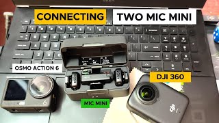 Dual Audio Setup: Two DJI Mics on Action 6 + Osmo 360 | Gizmo Nepal