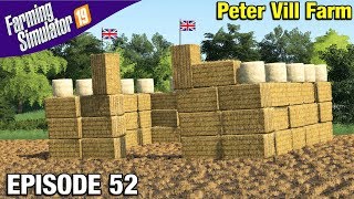 BUILDING A STRAW CASTLE Farming Simulator 19 Timelapse - Peter Vill Farm FS19 Episode 52 screenshot 4