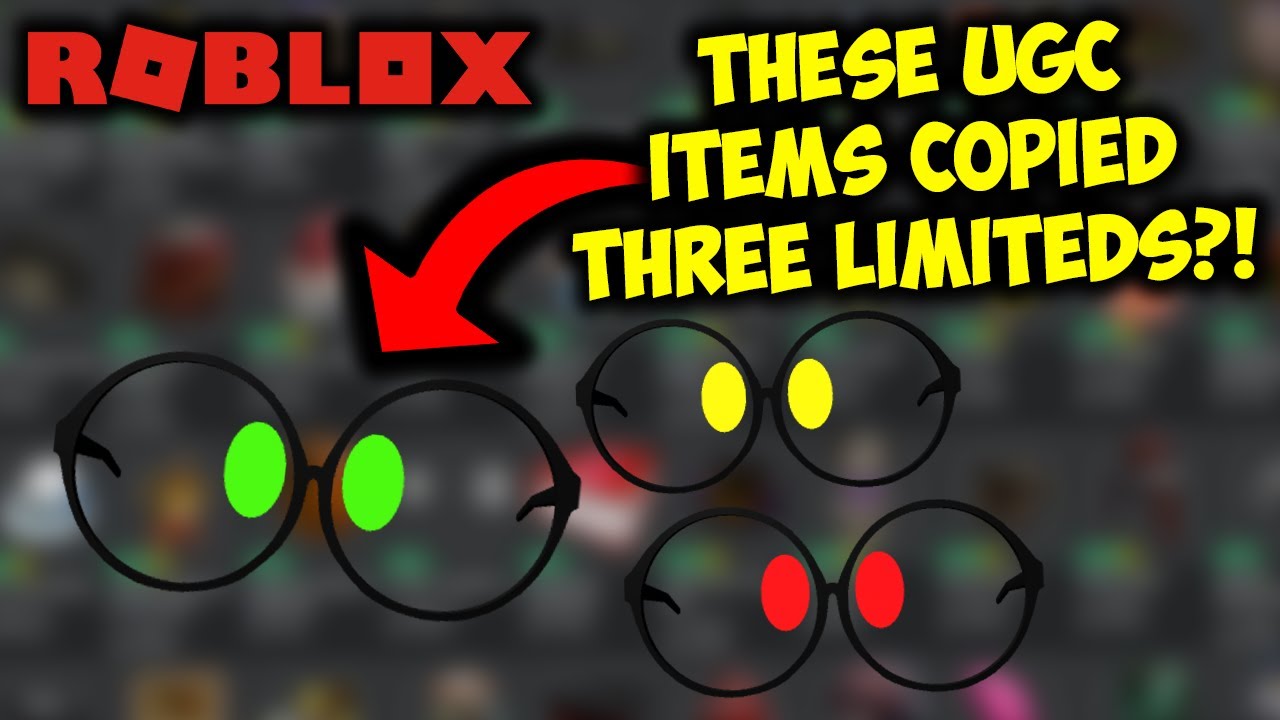 What are Roblox UGC limited items?