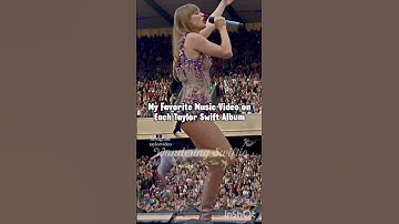 My Favorite Music Video From Each Taylor Swift Album | #taylorswift #shorts