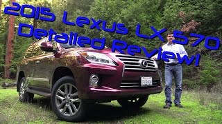 2015 Lexus LX 570 Detailed Review and Road Test