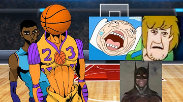 Lebron Jahames ballin in Multiversus