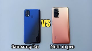 Redmi note 10 pro vs Samsung F41 SPEED TEST