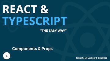 Latest React & Typescript Tutorial #5 - Understanding Components & Props
