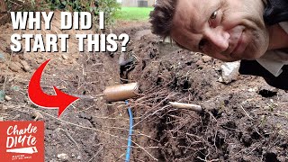 MY DIY Trench Digging Nightmare