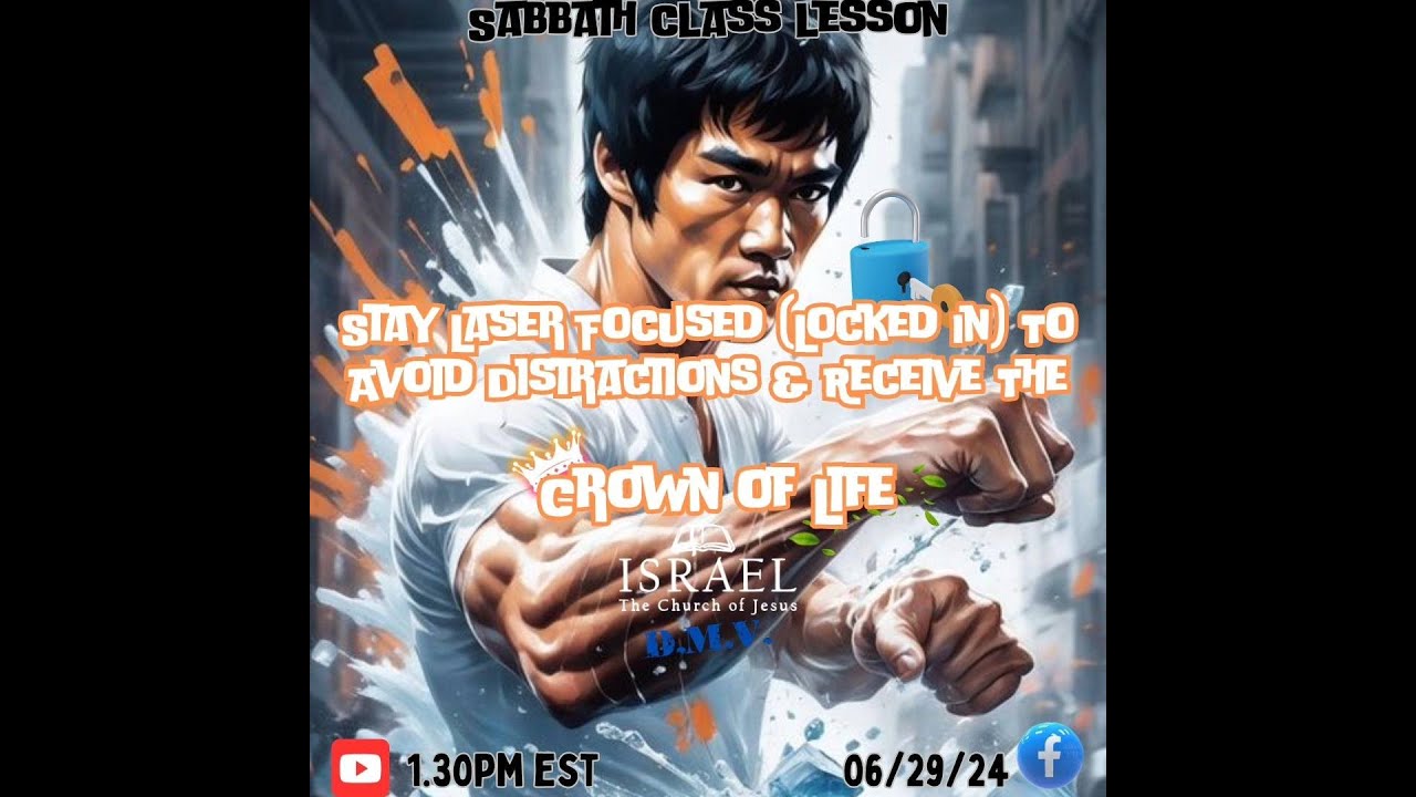STAY LASER FOCUSED (LOCKED IN) TO AVOID DISTRACTIONS & RECEIVE THE ...