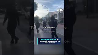 Desalojan plantón de “Soy Papá, No Criminal” en Casa Jalisco