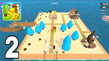 Craft Island (Homa Gomes)- Gameplay Walkthrough Part 2 All Levels New Games (Android, iOS)