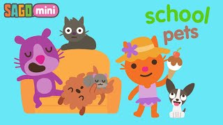 Sago mini School - Pets : Gameplay (iOS, Android) screenshot 1