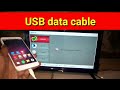 Let's see if our redmi phone connects to a TV with USB cable or not