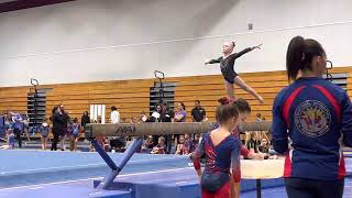 Linley Buendel | Level 3 | Beam Routine | 1st Place | 9.875 | Celebrate America 2022
