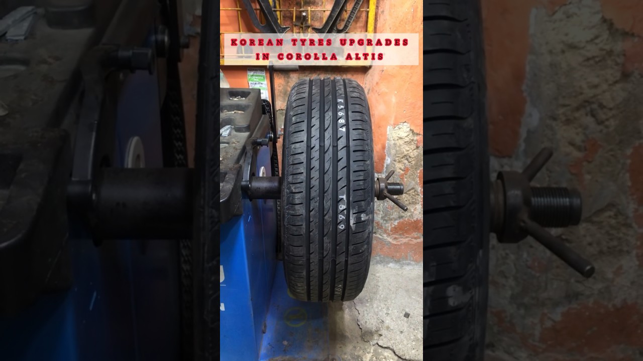 NEXEN #TIRES (N FERA SU4) UPGRADES IN #COROLLA ALTIS 205/60R16 #shorts ...