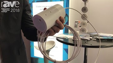 ISE 2018: Cambridge Sound Management Intros Pendant Mount with QT Active Emitter for Sound Masking