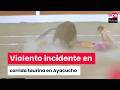 Ayacucho: novillera española es corneada por toro durante la feria de Puquio 2026