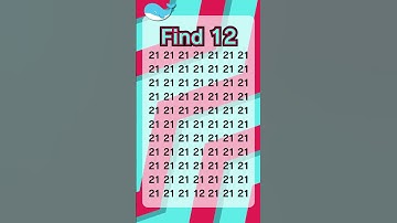 Check observation skill 130: only 7% people can find the number in 5 sec #shorts #spotthedifference