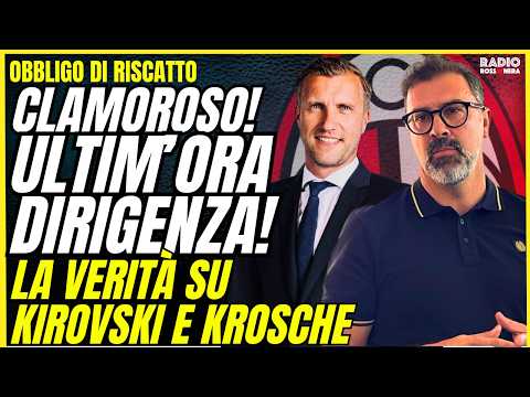 Video CLAMOROSO! ULTIM'ORA DIRIGENZA! VERITÀ SU KIROVSKI E KROSCHE. UN ALTRO SALTATO | Obbligo di Riscatto