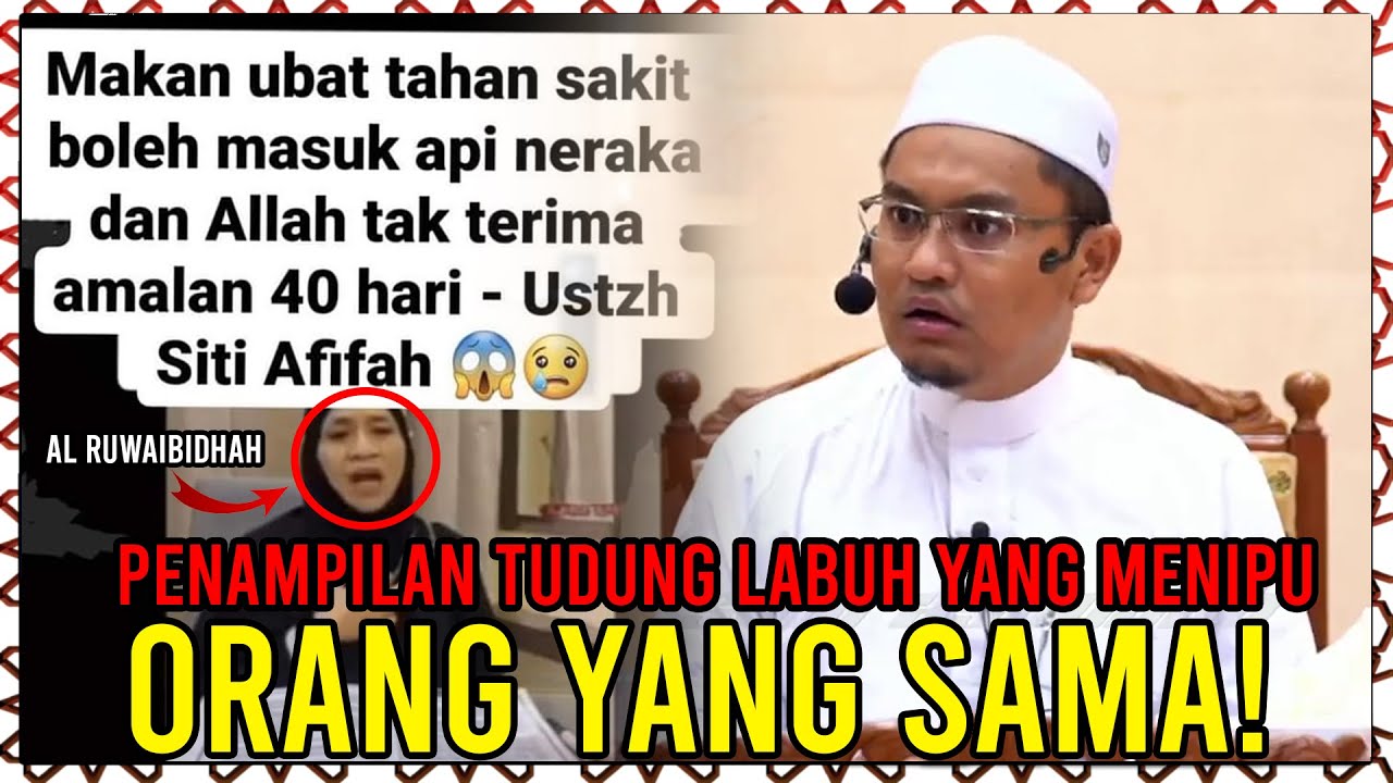 Makan Ubat Tahan Sakit, Dikira Ambil Benda Haram Dan Tempatnya Dalam Neraka? Ini Jawapan Ustaz Rizal