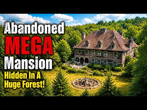 Everything Left Inside This Abandoned MEGA Mansion From Its Previous Owner Hidden In A Large Forest!