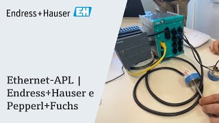 Ethernet-APL | Endress+Hauser e Pepperl+Fuchs | #endresshauser