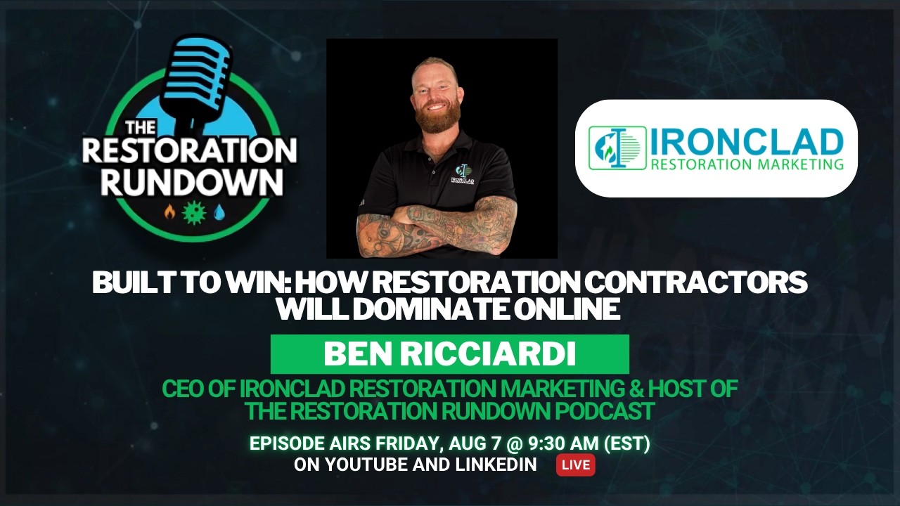 See You Tomorrow @ 9:30 AM (EST) for Our Latest Restoration Rundown Episode