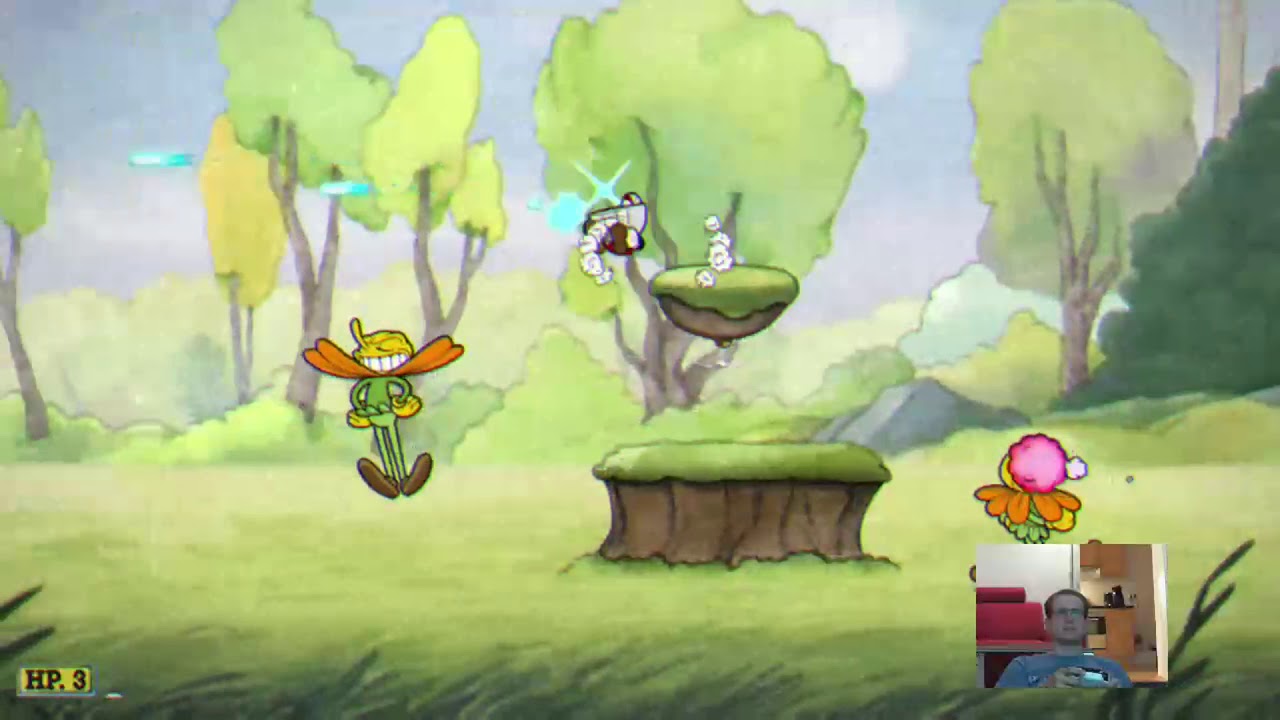 Cuphead Platform 1 + Boss 1 + Boss 2 YouTube