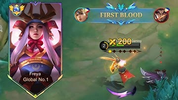 How To Use Freya Mobile Legends | Tips AndGuide | Freya Tutorial