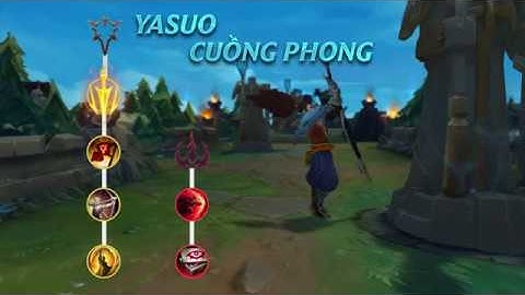 Bảng Ngọc Mới 2017  | Yasuo Cuồng Phong Ngọc Tái Tổ Hợp - Liên Minh Huyền Thoại
