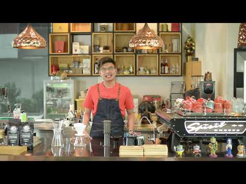 ตัวอย่างคอร์สเรียน Barista at Home จาก อะมา คอฟฟี่ ปางขอน