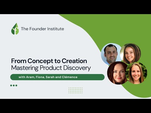 From Concept to Creation: Mastering Product Discovery